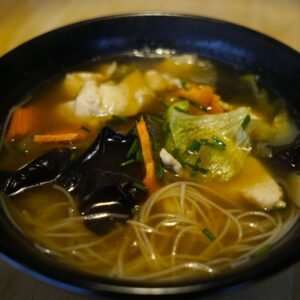 Soupe vermicelle au poulet