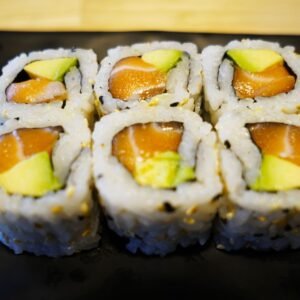 California maki saumon avocat