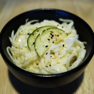 Salade de choux au saumon